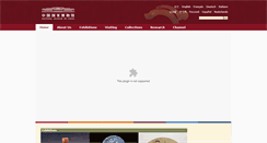 Desktop Screenshot of en.chnmuseum.cn
